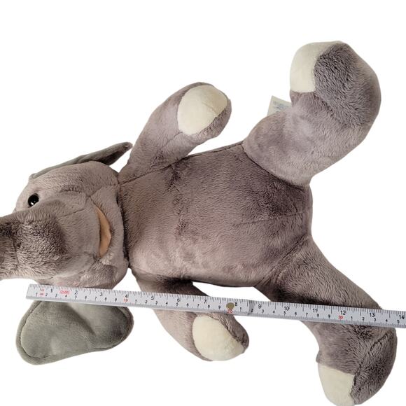 Build-A-Bear Workshop Gray Elephant Plush Stuffed Animal 17" Soft Toy 2018 - Picture 7 of 16